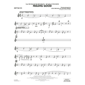 Feeling Good (arr. Rick Stitzel) - Baritone Sax