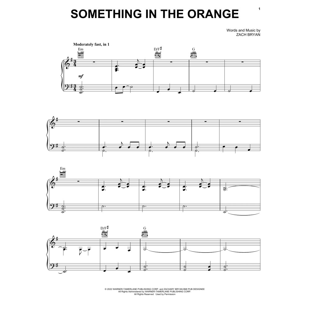 Something In The Orange