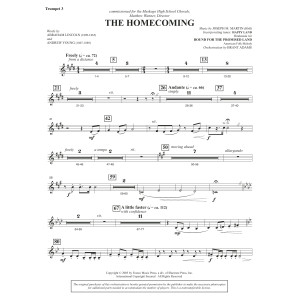 The Homecoming - Bb Trumpet 3