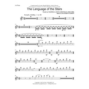 Language of the Stars (Full Orchestra) - Flute 1
