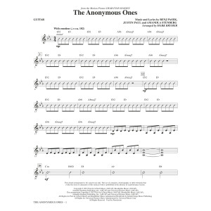 The Anonymous Ones (from Dear Evan Hansen) (arr. Mark Brymer) - Guitar