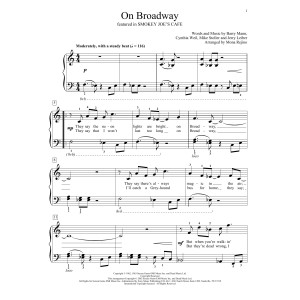On Broadway (from Smokey Joe's Cafe) (arr. Mona Rejino)