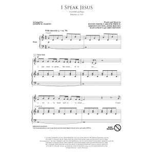 I Speak Jesus (arr. Joseph M. Martin)
