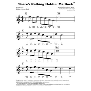 There's Nothing Holdin' Me Back
