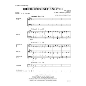 The Church's One Foundation (arr. David Giardiniere) - Full Score