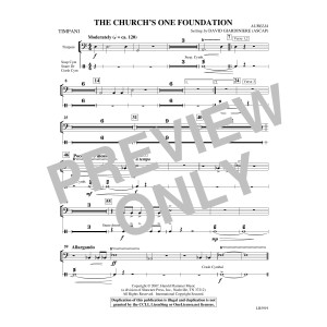 The Church's One Foundation (arr. David Giardiniere) - Timpani & Percussion