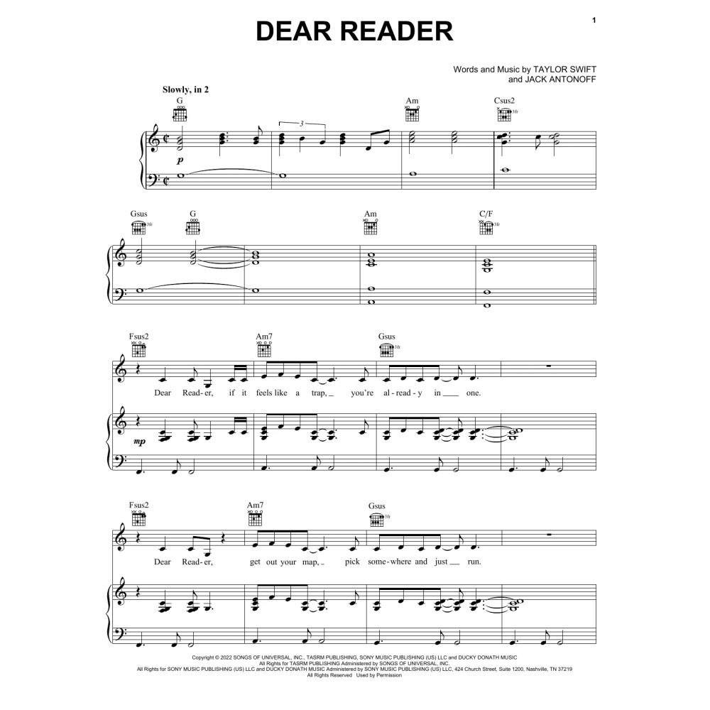 Dear Reader