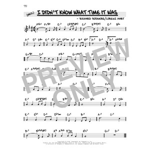 I Didn't Know What Time It Was (arr. David Hazeltine)