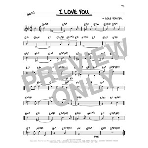 I Love You (arr. David Hazeltine)