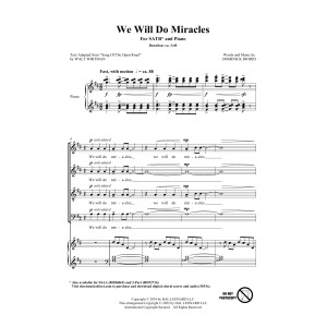We Will Do Miracles