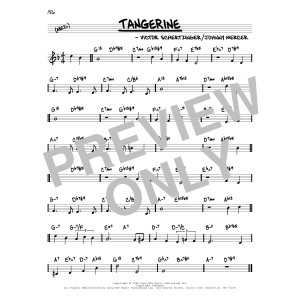 Tangerine (arr. David Hazeltine)