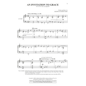 An Invitation To Grace
