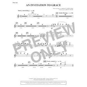 An Invitation To Grace - Flute 1 & 2