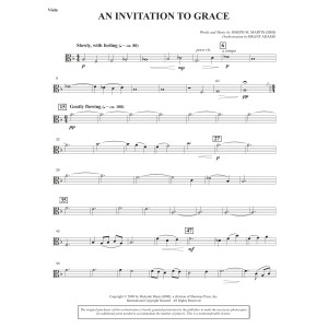 An Invitation To Grace - Viola