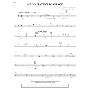 An Invitation To Grace - Cello