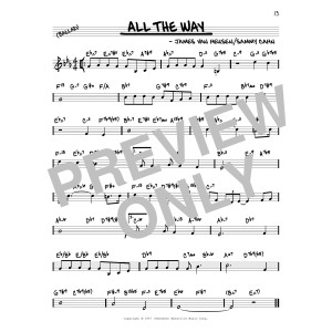 All The Way (arr. David Hazeltine)