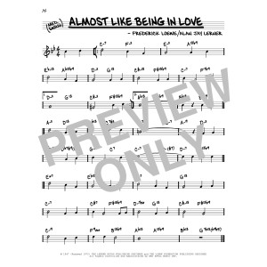 Almost Like Being In Love (arr. David Hazeltine)