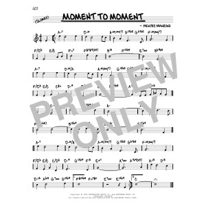Moment To Moment (arr. David Hazeltine)
