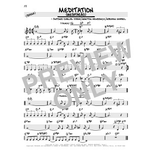 Meditation (Meditacao) (arr. David Hazeltine)