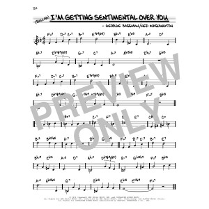 I'm Getting Sentimental Over You (arr. David Hazeltine)