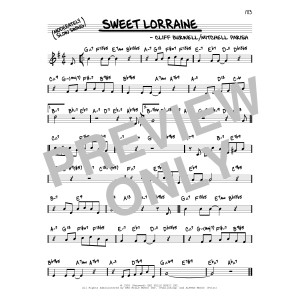 Sweet Lorraine (arr. David Hazeltine)