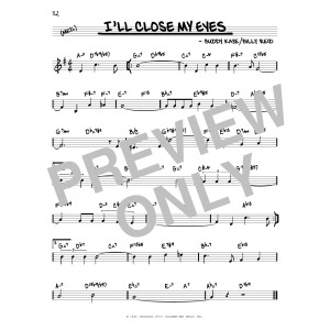 I'll Close My Eyes (arr. David Hazeltine)