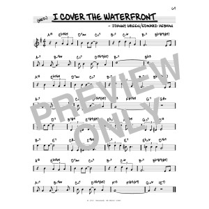 I Cover The Waterfront (arr. David Hazeltine)
