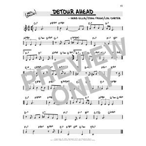Detour Ahead (arr. David Hazeltine)