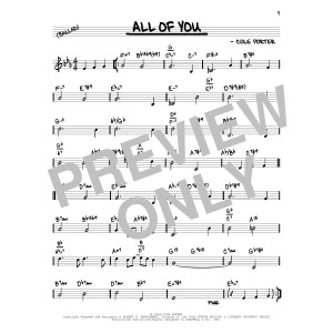 All Of You (arr. David Hazeltine)