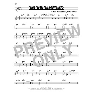 Bye Bye Blackbird (arr. David Hazeltine)