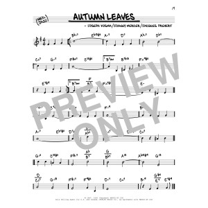 Autumn Leaves (arr. David Hazeltine)