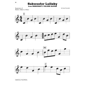 Subwoofer Lullaby (from Minecraft)