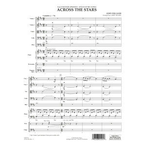 Across The Stars (from Star Wars: Attack of the Clones) (arr. Moore) - Conductor Score (Full Score)