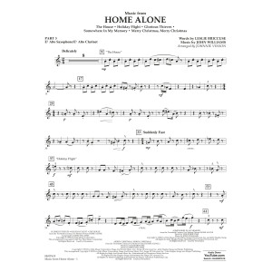 Music from Home Alone - Pt.3 - Eb Alto Sax/Alto Clar.