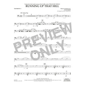 Running Up That Hill (from Stranger Things) (arr. Paul Murtha) - Trombone 2