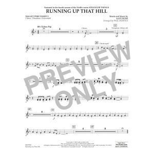 Running Up That Hill (from Stranger Things) (arr. Paul Murtha) - Mallet Percussion 2