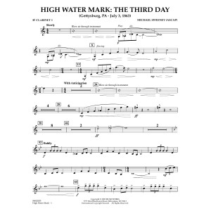 High Water Mark: The Third Day - Bb Clarinet 1