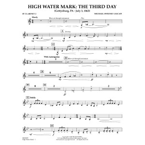 High Water Mark: The Third Day - Bb Clarinet 2