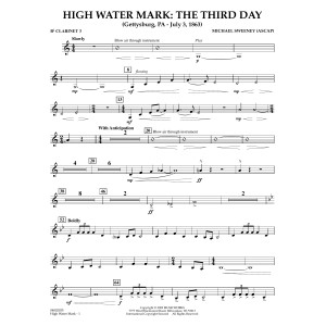 High Water Mark: The Third Day - Bb Clarinet 3