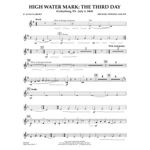 High Water Mark: The Third Day - Eb Alto Clarinet
