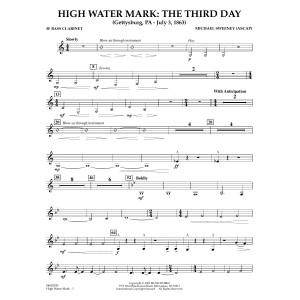 High Water Mark: The Third Day - Bb Bass Clarinet