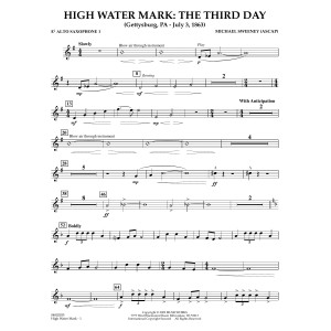 High Water Mark: The Third Day - Eb Alto Saxophone 1