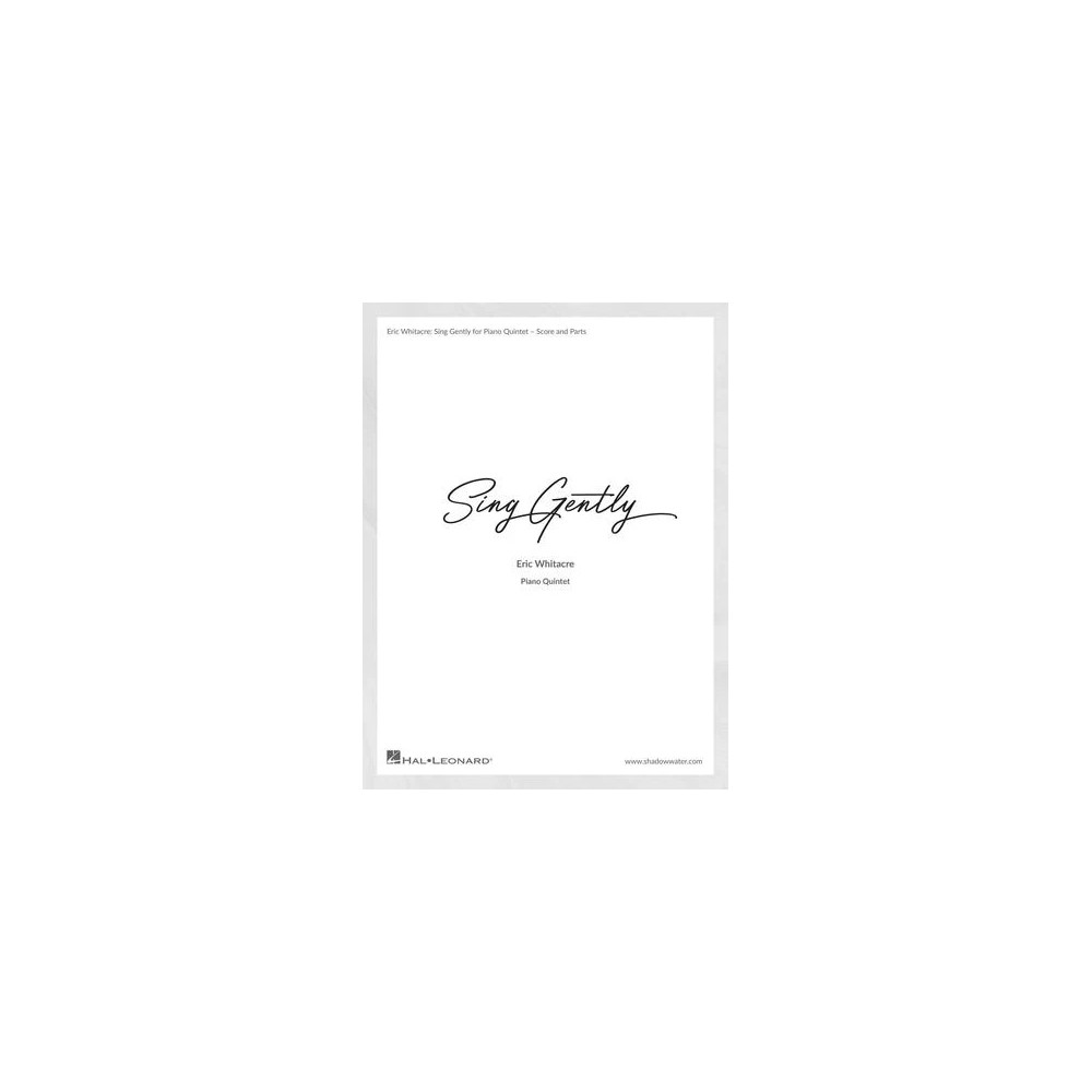 Sing Gently (for Piano Quintet) - Violin 2
