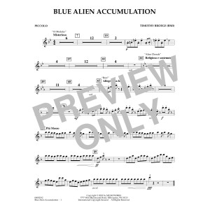 Blue Alien Accumulation - Piccolo