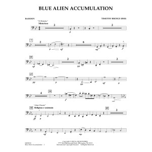Blue Alien Accumulation - Bassoon