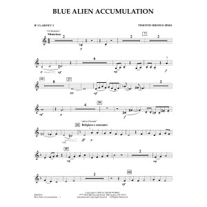 Blue Alien Accumulation - Bb Clarinet 3