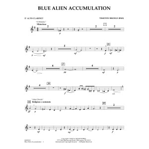 Blue Alien Accumulation - Eb Alto Clarinet