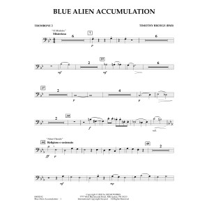 Blue Alien Accumulation - Trombone 2
