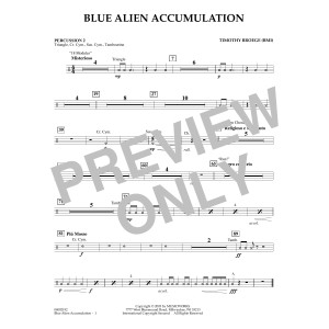 Blue Alien Accumulation - Percussion 2