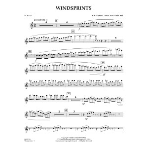 Windsprints - Flute 1